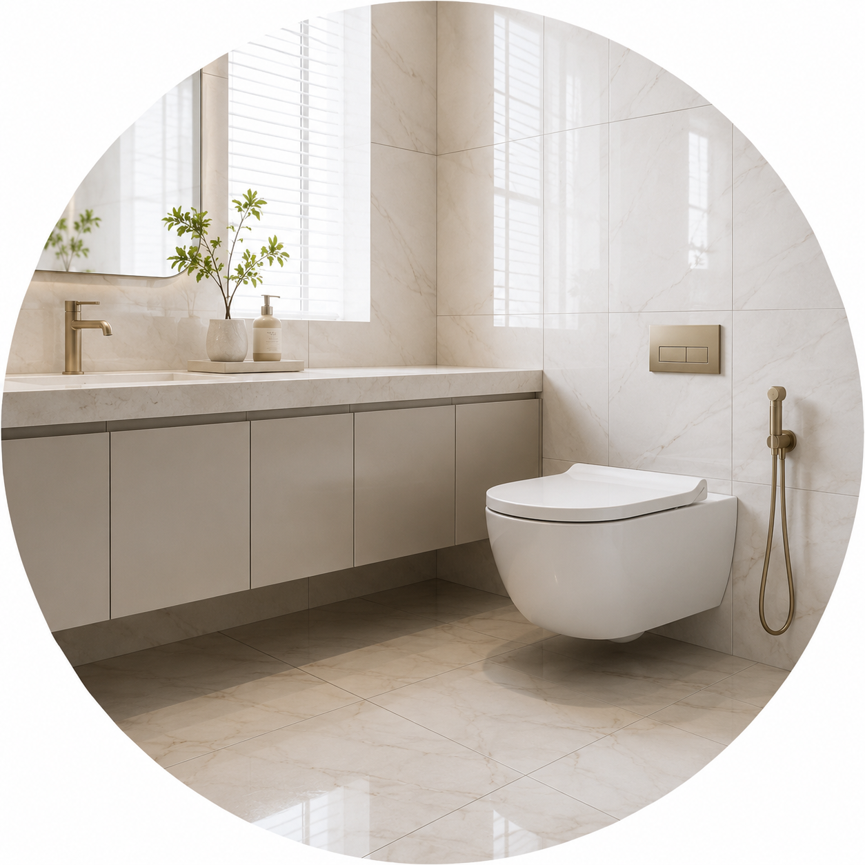 Bathroom Walls & Floors